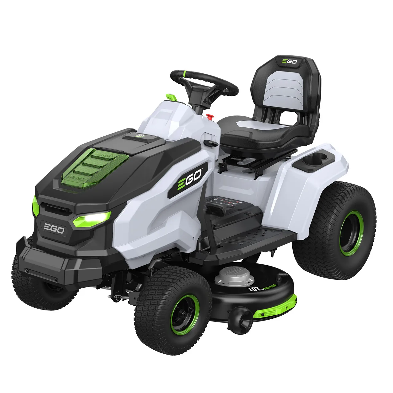 EGO TR4200E 107cm Ride-on Side Discharge Tractor Mower
