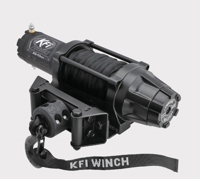 KFI AS-50WX Assault Series wide 5000 lb winch