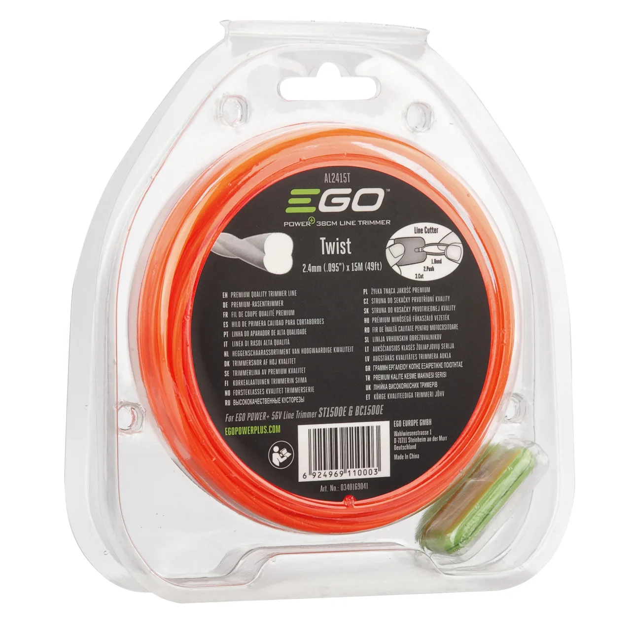 EGO AL2415T 15m 2.4mm Twist Line