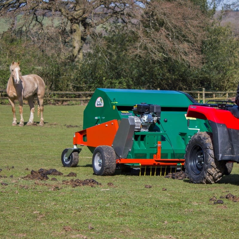 Wessex MTX-120-E Dung Beetle paddock cleaner
