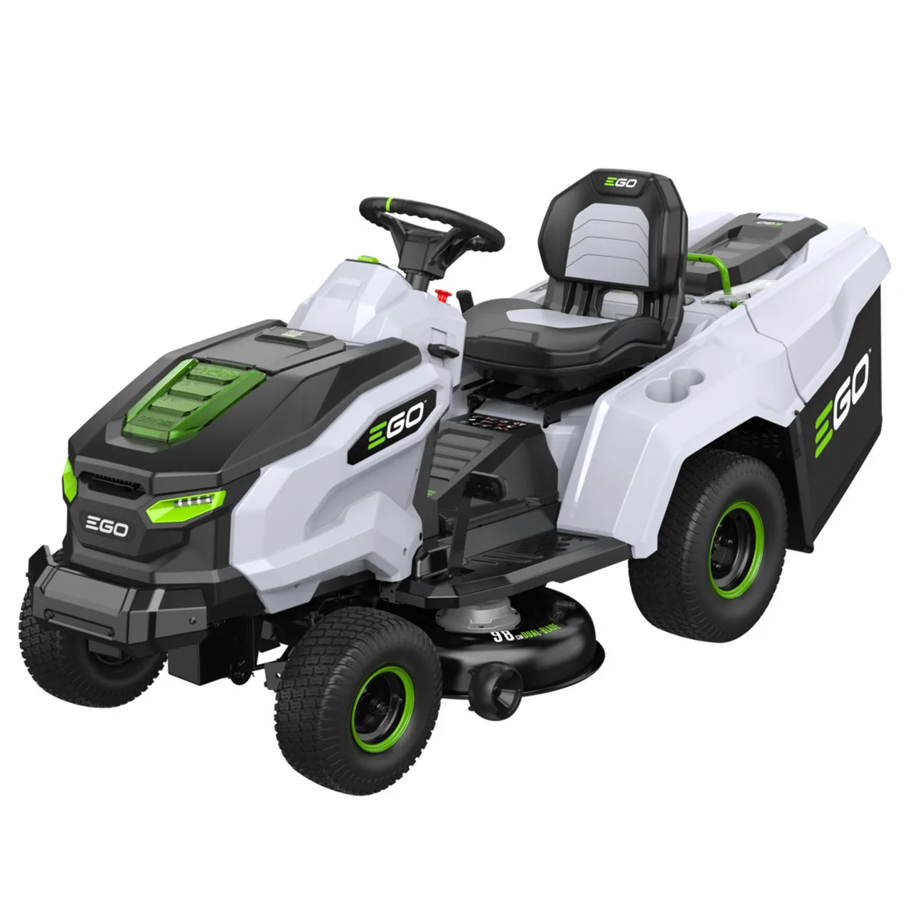 EGO TR3801E-B 98cm Ride-on Collection Tractor Mower
