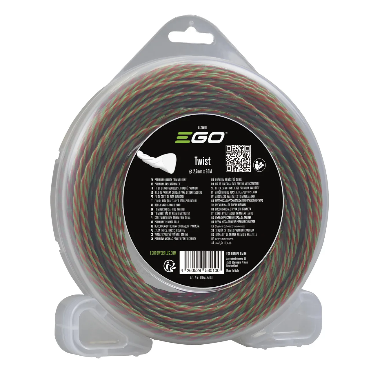 EGO AL2760T 60m 2.7mm Twist Line