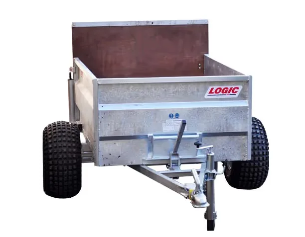 Logic Low-Sided Tipping ATV Trailer TST400 (Winter)