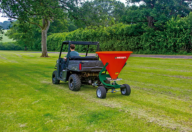 Wessex FS trailed ATV spreader