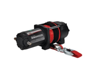 All Balls Racing 4500lb Synthetic Rope Winch